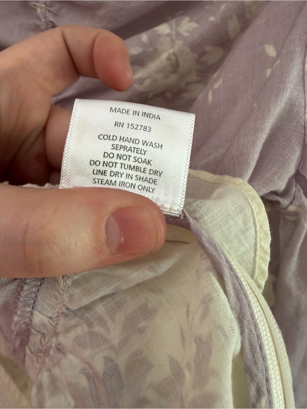 Anna Cate Coquette Princess Girly Lavender Floral Ruched Peplum Blouse (M) Party - Picture 9 of 15